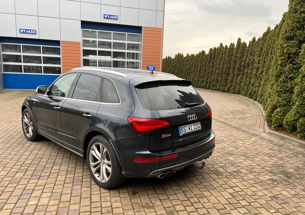 Audi SQ5 cena 133333 przebieg: 83100, rok produkcji 2016 z Kosów Lacki małe 106